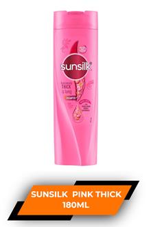 Sunsilk Pink Thick & Long Shampo 180ml